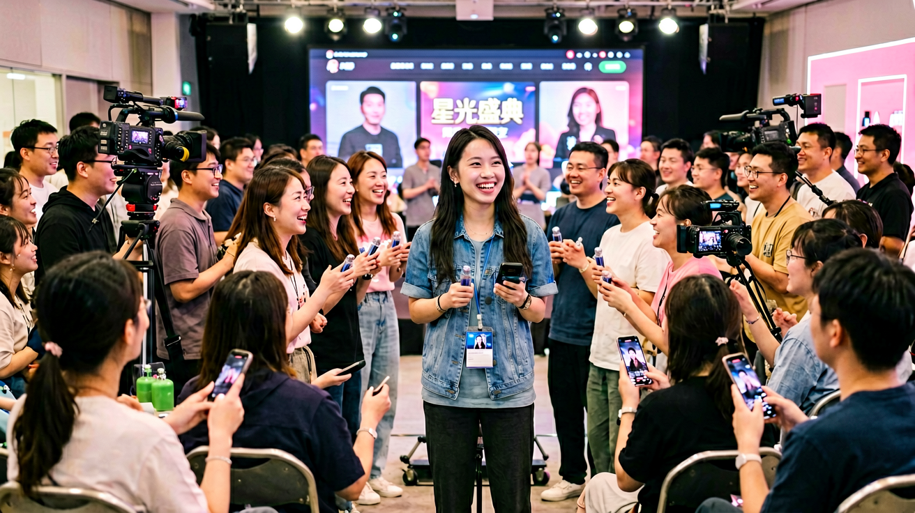 粉丝见面会 互动直播